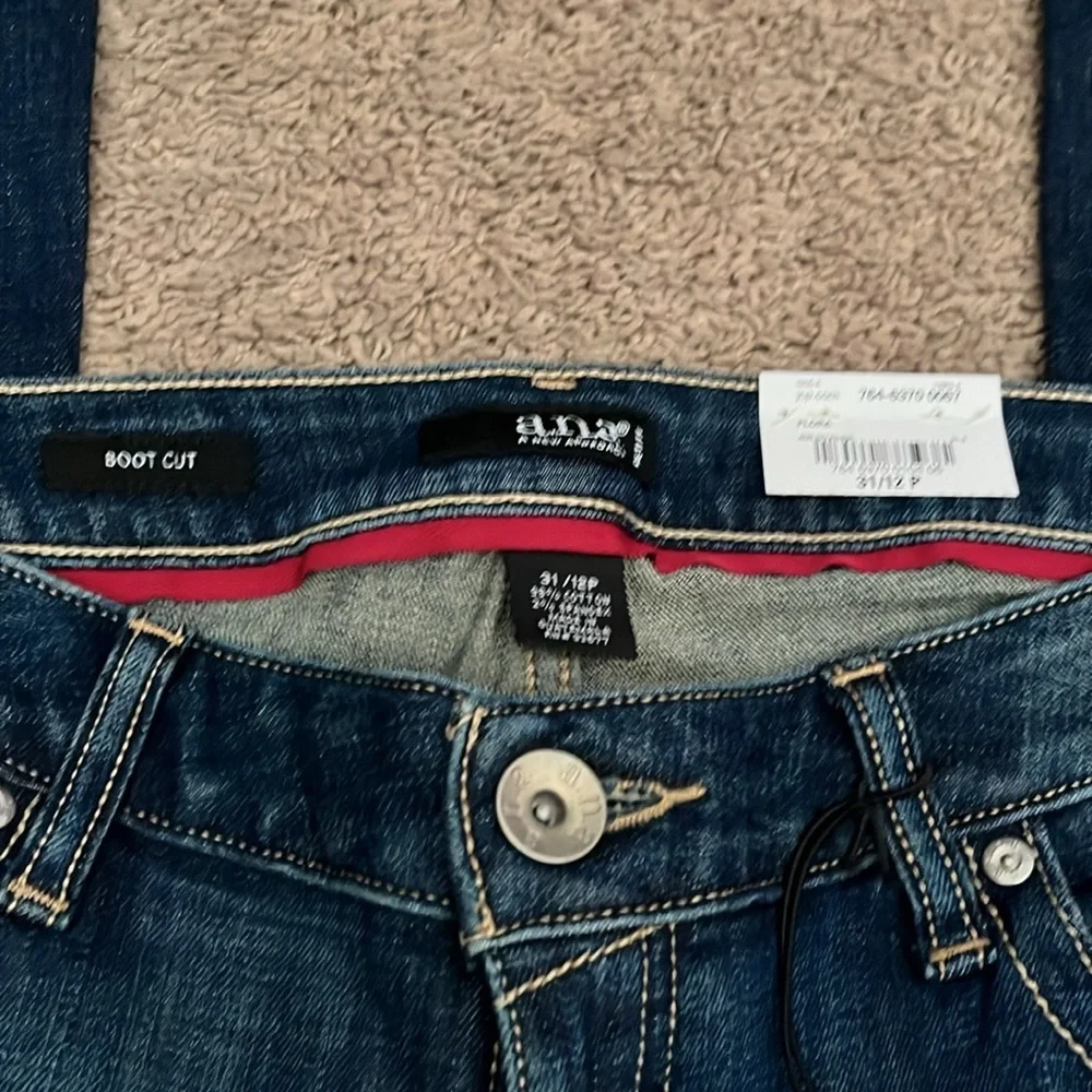 a.n.a dark boot cut jeans